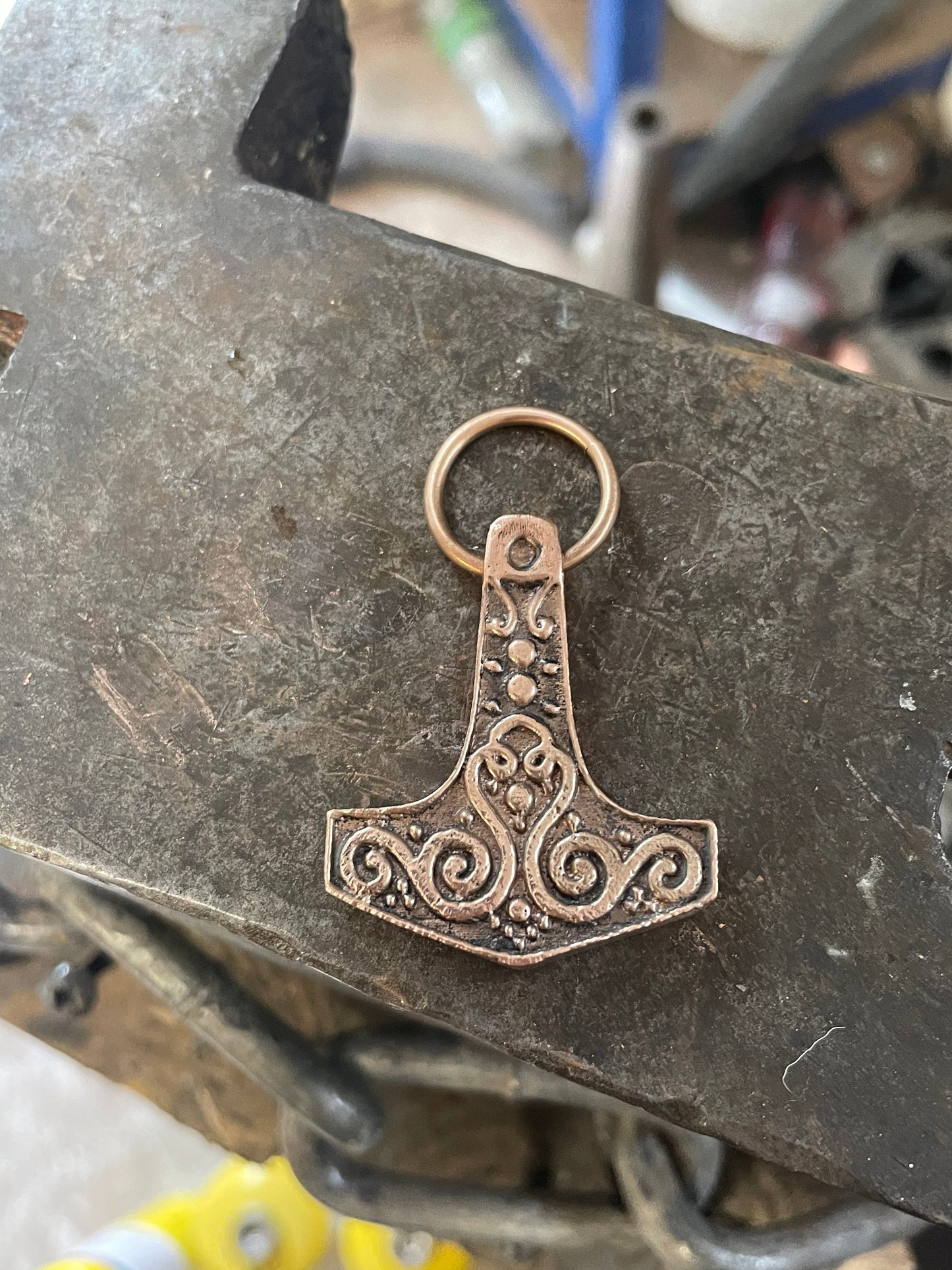 Orme Made Large Bronze Mjolnir, Thors Hammer- Options of Copper, Bronze, Silver