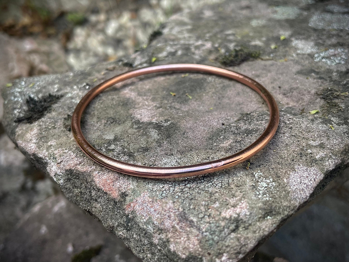 3mm Copper or Bronze Cuff Bangle, Healing Properties for Arthritis, Men’s or Womens Copper Cuff Bracelet, Gift for him, Gift for her