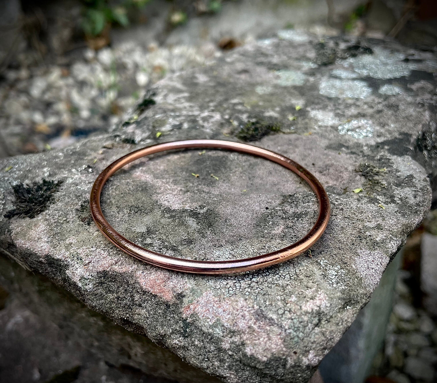 3mm Copper or Bronze Cuff Bangle, Healing Properties for Arthritis, Men’s or Womens Copper Cuff Bracelet, Gift for him, Gift for her