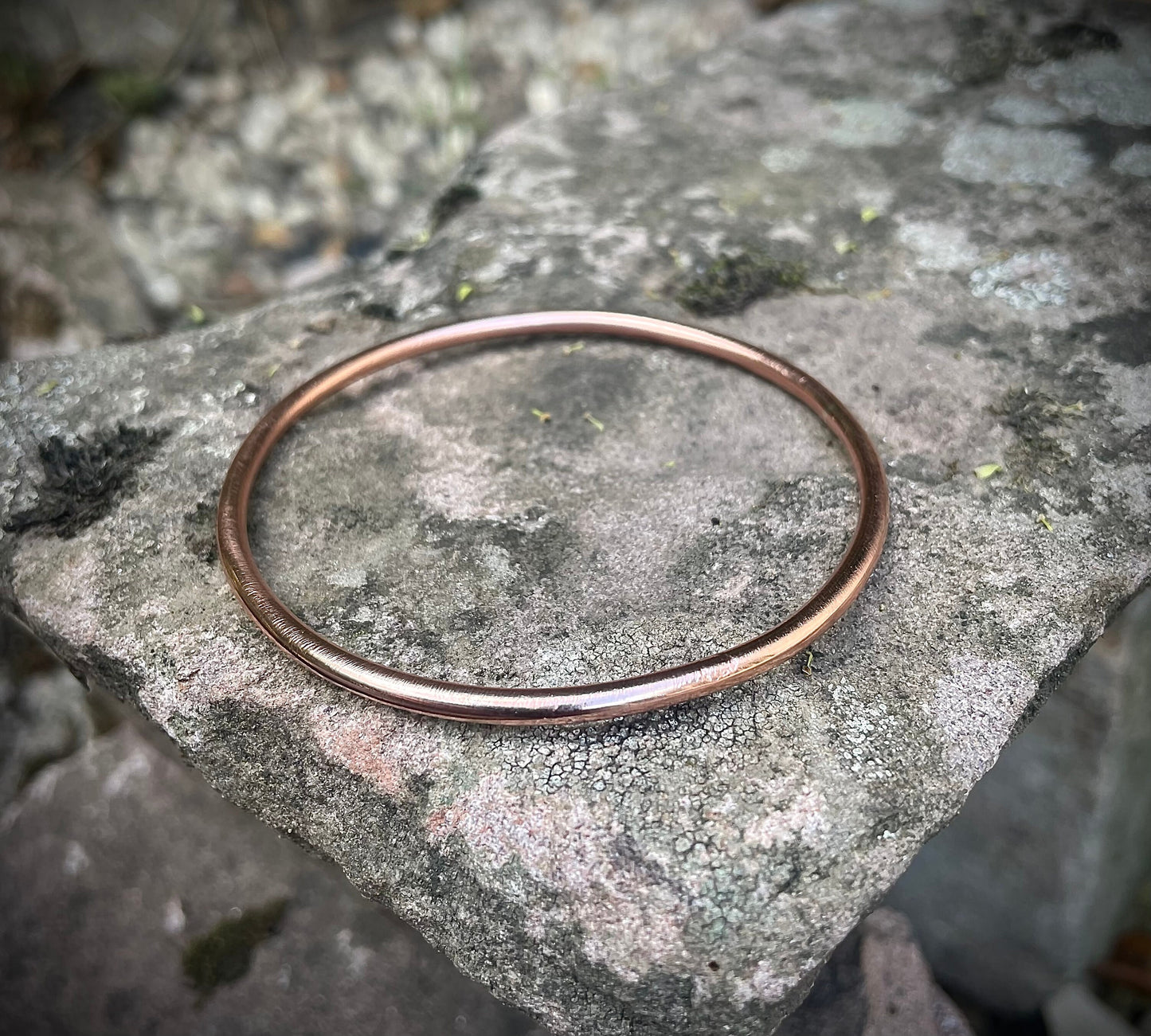 3mm Copper or Bronze Cuff Bangle, Healing Properties for Arthritis, Men’s or Womens Copper Cuff Bracelet, Gift for him, Gift for her