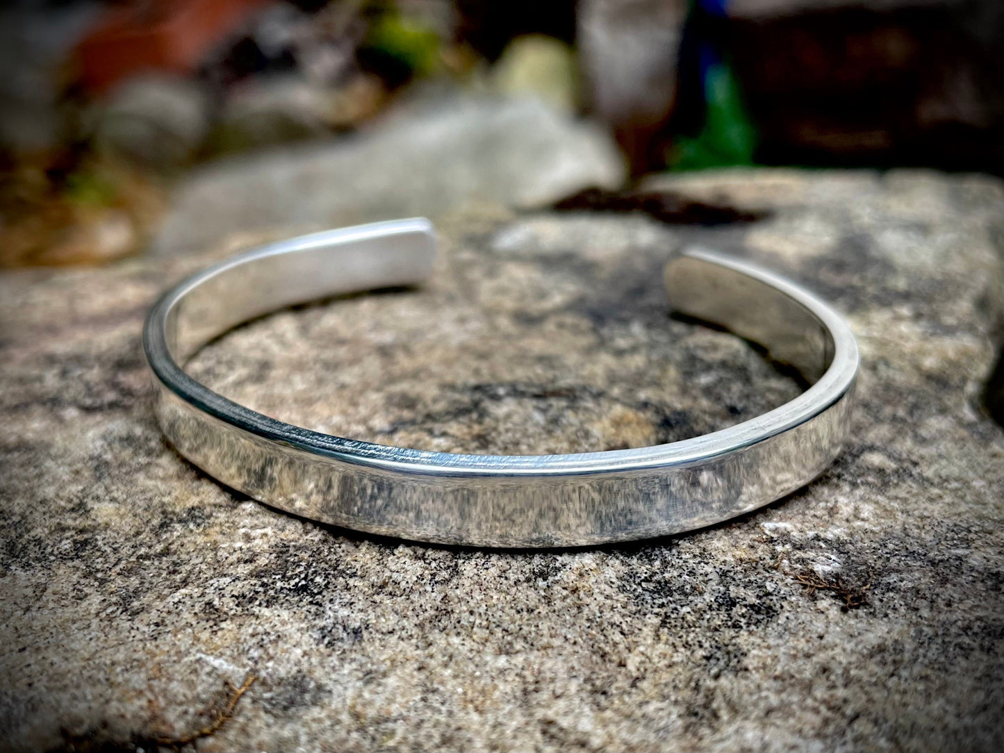 99.9 Thick Fine Silver Polished Bracelet Cuffs - Anniversary, Birthday, Wedding, Valentine’s Day, Father’s Day, Mother’s Day Gift