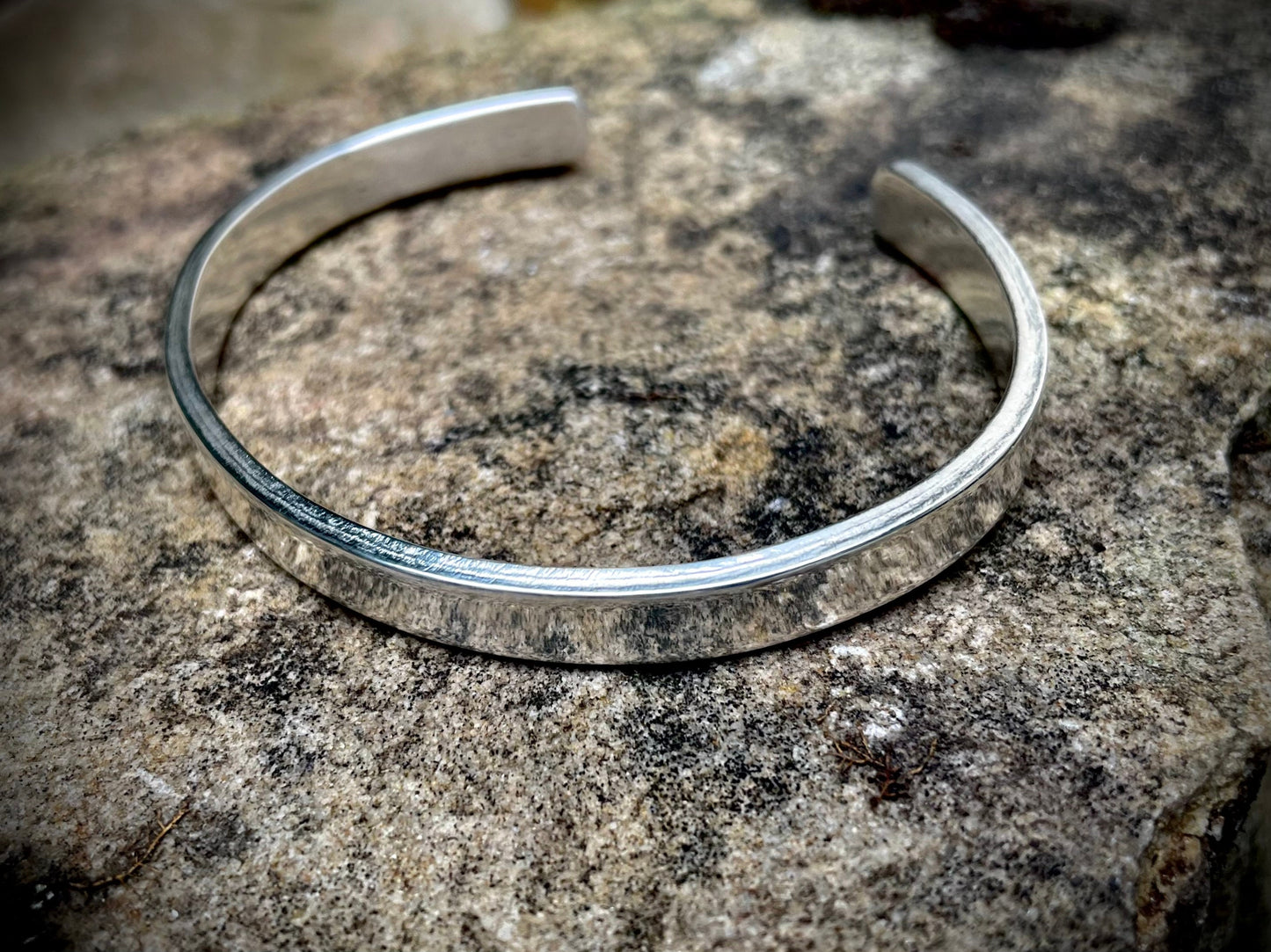 99.9 Thick Fine Silver Polished Bracelet Cuffs - Anniversary, Birthday, Wedding, Valentine’s Day, Father’s Day, Mother’s Day Gift