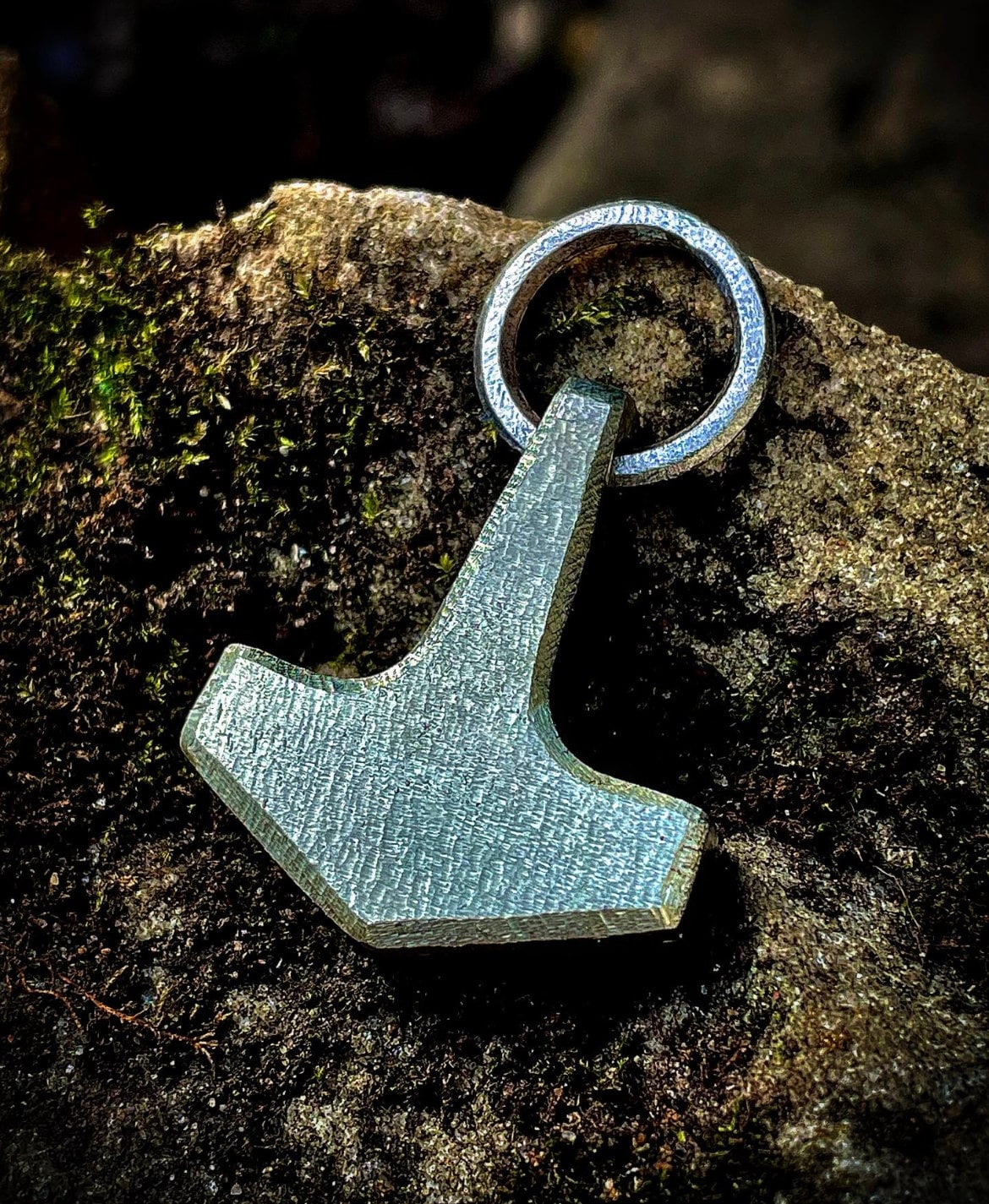 Orme Made Textured Mjolnir, Thors Hammer- Options of Copper, Bronze, Silver