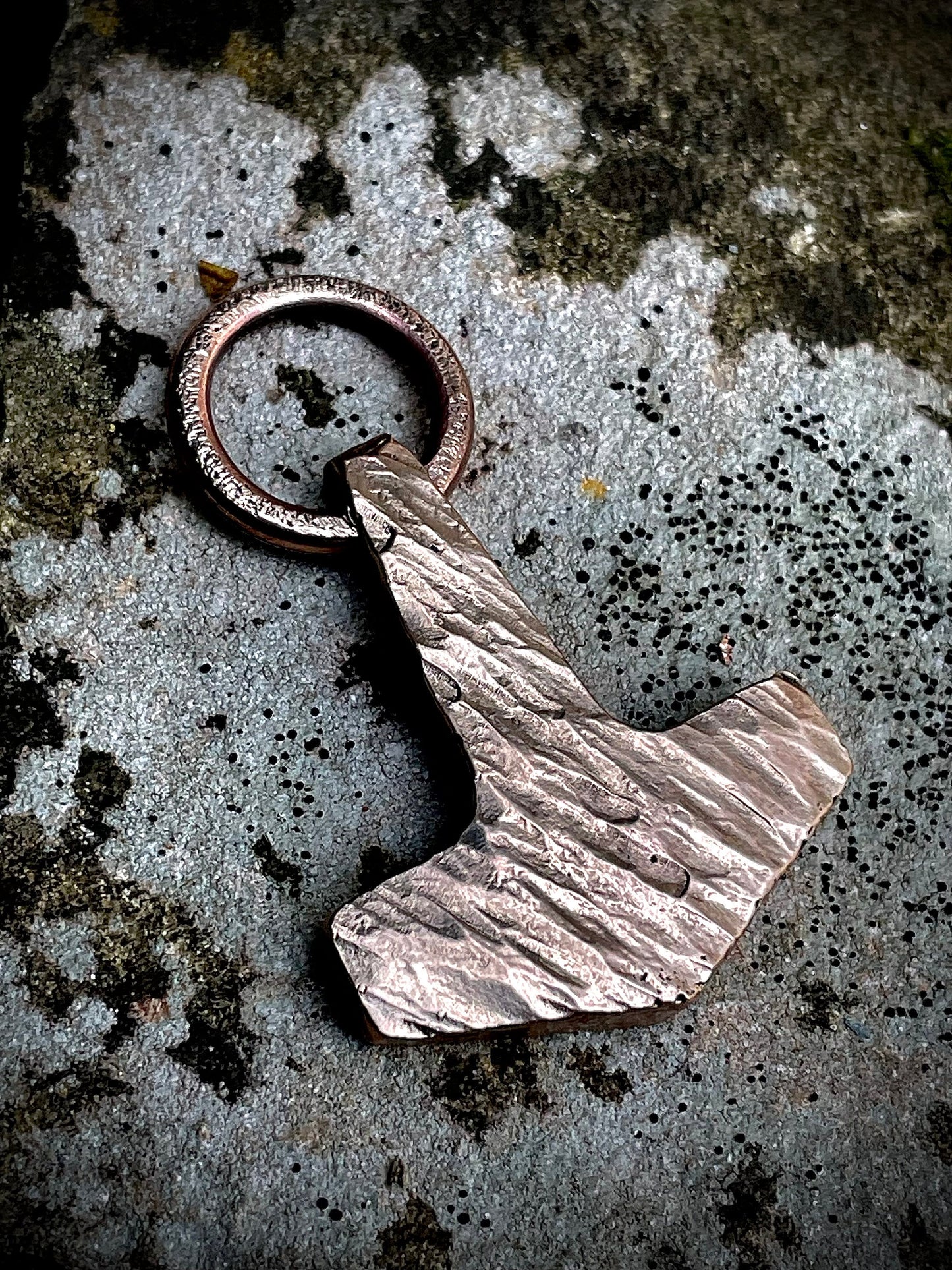 Orme Made Hammered Texture Mjölnir, Thors Hammer- Options of Copper, Bronze, Silver